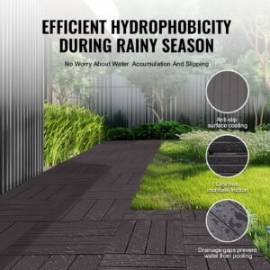 interlocking deck tiles 36 pack116x116 36 sq ft plastic waterproof outdoor flooring all weather use patio floor decking covering tiles for porch poolside balcony backyard dark brown 3.jpg