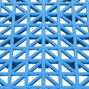 interlocking tile 50pcs blue drainage tiles 12 x 12 splicing soft pvc interlocking drainage floor tiles non slip drainage holes for restroom bathroom kitchen pool wet areas 5.jpg
