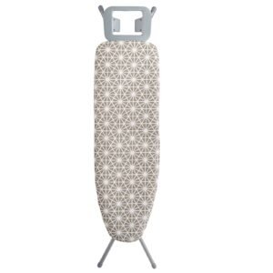 ironing board with large 51 x 13 ironing surface thickened 4 layers iron board with heat resistant cover and 100 cotton cover 7 adjustable heights ironing board for home laundry room use 1.jpg
