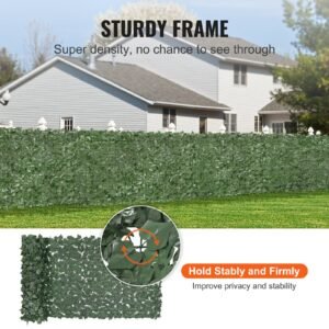 ivy privacy fence 39 x 98 in artificial green wall screen greenery ivy fence with strengthened joint faux hedges vine leaf decoration for outdoor garden yard balcony patio decor 2.jpg
