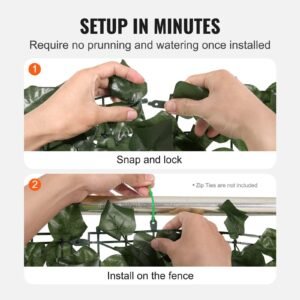 ivy privacy fence 39 x 98 in artificial green wall screen greenery ivy fence with strengthened joint faux hedges vine leaf decoration for outdoor garden yard balcony patio decor 4.jpg