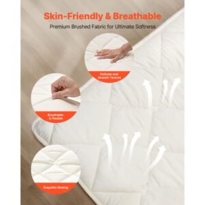 japanese tatami mat queen size foldable japanese tatami mattress futon mattress with storage bag fastener 9 layer floor mat for dormitory meditation yoga 80 x 60 x 25 in white 3.jpg