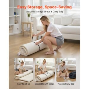 japanese tatami mat queen size foldable japanese tatami mattress futon mattress with storage bag fastener 9 layer floor mat for dormitory meditation yoga 80 x 60 x 25 in white 5.jpg