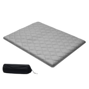 japanese tatami mat queen size foldable japanese tatami mattress futon mattress with storage bag fastener 9 layer floor mat for sleeping dormitory meditation yoga 80 x 60 x 35 in gray.jpg