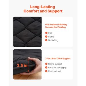 japanese tatami mat twin size foldable japanese tatami mattress futon mattress with storage bag fastener 9 layer floor mat for sleeping dormitory meditation yoga 80 x 39 x 35 in black 4.jpg