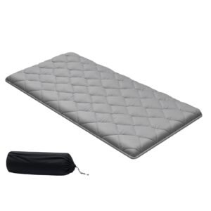 japanese tatami mat twin size foldable japanese tatami mattress futon mattress with storage bag fastener 9 layer floor mat for sleeping dormitory meditation yoga 80 x 39 x 35 in gray.jpg