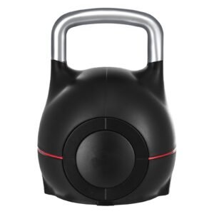 kettlebell adjustable kettlebell with 7 weight levels 5 115 18 245 31 375 44 lbs die cast aluminum and abs material for grip strength training full body workout cross training 3.jpg