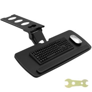 keyboard tray under desk adjustable height height and angle adjustable under desk keyboard tray slide out large 25x98 inch keyboard holder under desk for typing in home office work 2.jpg