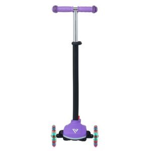 kick scooter for kids ages 3 3 wheel toddler scooter with light up wheels adjustable height handlebar wide anti slip deck lightweight aluminum frame for boys girls up to 165 lbs purple.jpg
