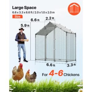 large metal chicken coop66 x 33 x 66 ft walk in chicken run house with waterproof cover sturdy frame spire roof poultry cage duck pen for rabbit hen goose outdoor backyard farm use 1.jpg