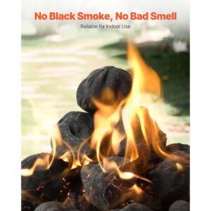 lava rocks 12 20 inch 25 pcs fire stones lava rocks for fire pit reusable fire pit stones indoor and outdoor use decorative firepit rocks for propanegas fireplacestovecourtyardcamping 3.jpg