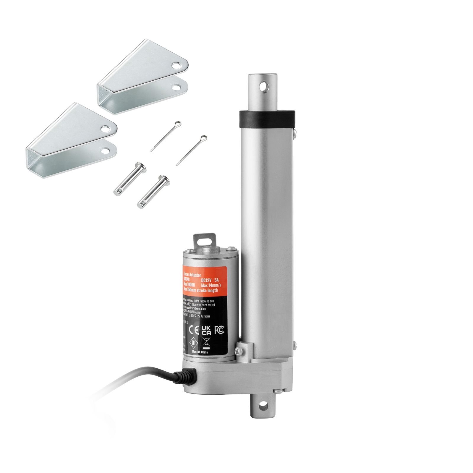 linear actuator 12v 4 inch high load 330lbs1500n linear actuator 019s linear motion actuator with mounting bracket and ip54 protection.jpg