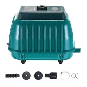 Linear Air Pump, 2219.04 GPH Air Flow, Septic Aerator Pump, Aeration System for 11 ft Deep Ponds, Fit for Septic Tanks, Aquariums, Waste Treatment, Seafood Restaurants, Fish Farms, Hydroponics