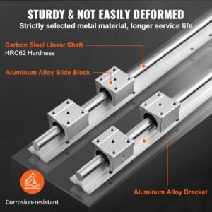 linear guide rail set sbr16 1500mm 2 pcs 59 in1500 mm sbr16 guide rails and 4 pcs sbr16uu slide blocks linear rails and bearings kit for automated machines diy project cnc router machines 2.jpg