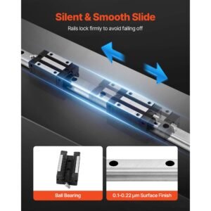 linear rail guide kit hgr20 2pcs 2000 mm 7874 inch linear motion rails and 4pcs bearing slide blocks anti rust and high precision kit for diy cnc routers lathes mills 3d printers 3.jpg