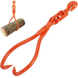 log skidding tongs 18 inch 2 claw log lifting tongs heavy duty rotating steel lumber skidding tongs 772 lbs350 kg loading capacity log lifting handling dragging carrying tool 4.jpg