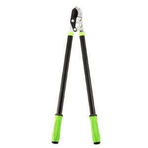 Loppers for Tree Trimming, 32 inch Garden Anvil Trimmer with Compound Action, Sharp Steel Blade, Heavy Duty Tree Branch Cutter Up to 2 inch Dia Cut Capacity, Ergonomically Designed Handles
