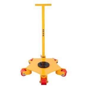 machine skate 8800 lbs machinery moving skate machinery mover skate with 360 rotation cap and pu swivel rollers heavy duty industrial machinery mover with handle for warehouse workshop 3.jpg
