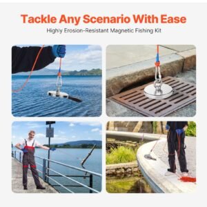 magnet fishing kit 1300 lbs590 kg single sided pulling force strong magnet fishing kit rare earth neodymium magnetic fishing kit includes grappling hook heavy duty rope gloves and eyebolt 5.jpg