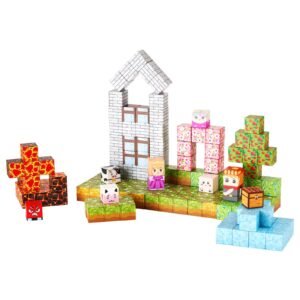 magnetic blocks 150 pcs forest castle set magnetic building cubes for kids stem montessori sensory toys for christmas birthday gift construction stacking toy for 3 years old boys girls 3.jpg