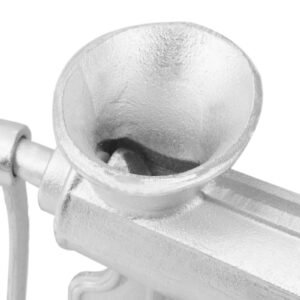 manual meat grinder heavy duty cast iron hand meat grinder with steel table clamp meat mincer sausage maker with 1 cutting blade 2 cutting plates 3 sausage tubes for beef pepper mushroom 5.jpg