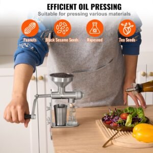 manual oil press machine stainless steel oil extractor machine detachable oil presser for effortless cleaning household oil expeller for pressing peanuts sesame seeds rapeseed tea seeds 1.jpg