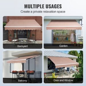 manual retractable awning 12 x 10 ft outdoor patio awning retractable sun shade water resistant polyester patio door window awning sunshade shelter with crank handle for backyard balcony 5.jpg