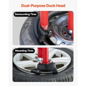 manual tire changer duck head kit with silver cone fit for 16 21 wheels heavy duty manual tire changer duck head adapter kit mounting and demounting tool for most cars suvs trucks atvs 3.jpg