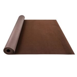Marine Carpet, 6 x 23 ft Boat Carpeting, Deep Brown Marine Grade Boat Carpet, Indoor/Outdoor Marine Carpeting with Water-Proof TPR Backing, Water-Proof Carpet Roll for Home, Patio, Porch, Deck