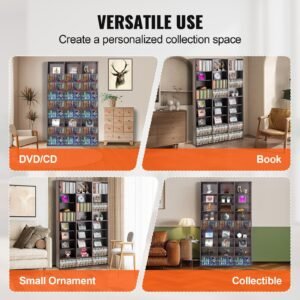 media storage cabinet 9 layer dvd shelf holds up to 756 cds adjustable cd shelves 27 compartments protects organizes music movie video games or memorabilia collections espresso 1.jpg