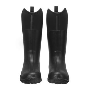 Men's Rubber Boots, Protective Footwear, Waterproof Anti Slip Hunting Boots, Gardening Insulated Mud Boots, Protective Footwear, Lightweight & Durable, for Manufacturing, Farming, Size 12 US