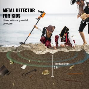 metal detector for kids 6 inch 25 37 adjustable gold detector ip68 waterproof search coil with lcd display advanced dsp chip lightweight for junior youth detecting gold coin treasure 1.jpg