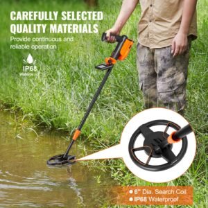metal detector for kids 6 inch 25 37 adjustable gold detector ip68 waterproof search coil with lcd display advanced dsp chip lightweight for junior youth detecting gold coin treasure 4.jpg