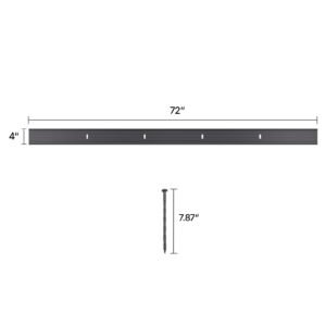 metal landscape edging 8 packs 72 in rust resistant aluminum alloy landscape edging bendable garden edging border heavy duty lawn edging fence for flower bed yard pathway 2.jpg