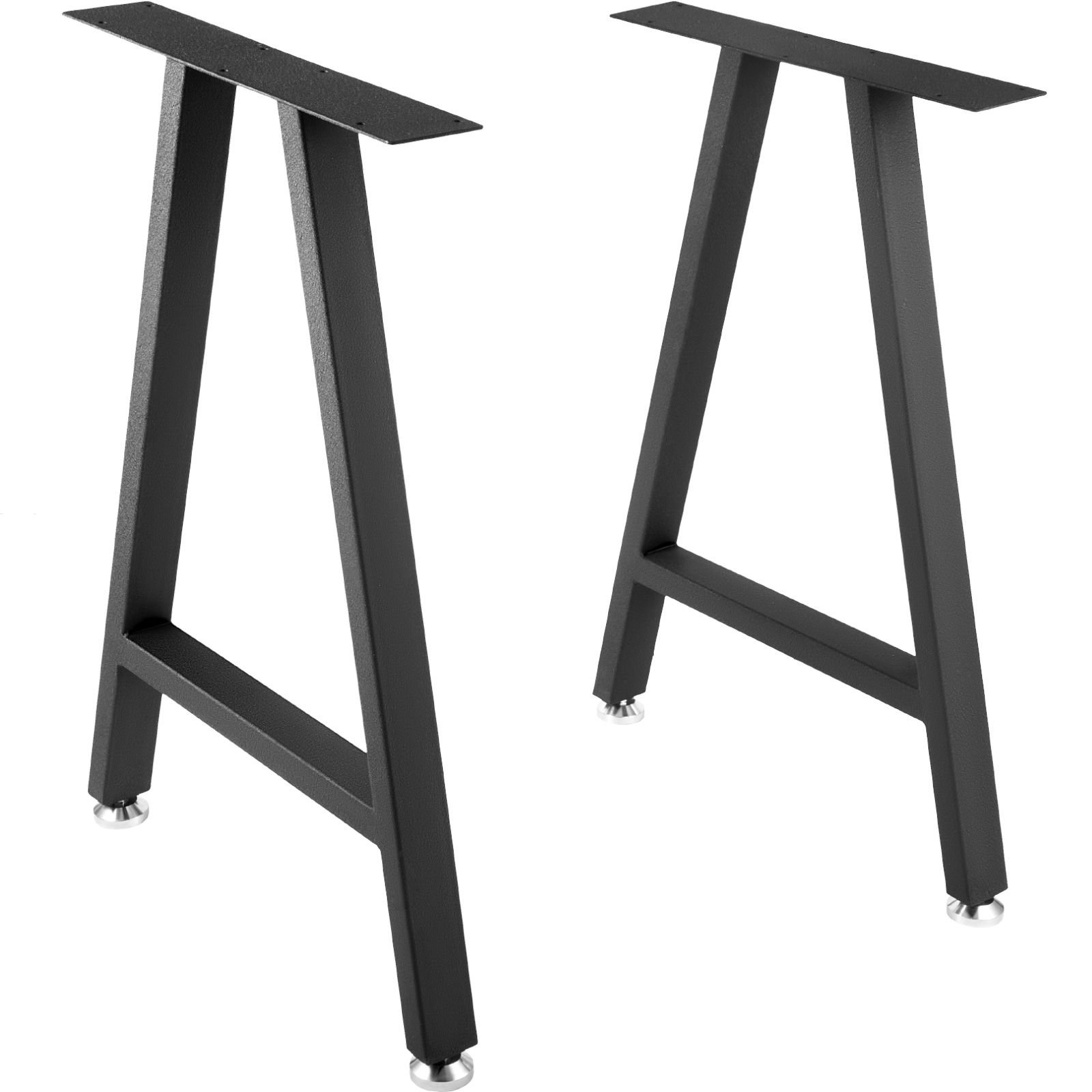 metal table legs 28 x 177 inch a shaped desk legs set of 2 heavy duty bench legs with polyurethane coating furniture legs with floor protectors wrought iron coffee table legs for home diy bla.jpg