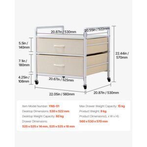 mini fridge stand with storage 176 lb capacity mini fridge table with 2 drawers 4 swivel wheels mobile mini fridge shelf white mini fridge organizer for dorm apartment office bedroom 5.jpg