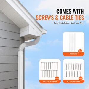 mini split line set cover 3 inch w 176ft l pvc decorative pipe line cover for air conditioner with 4 straight ducts full components easy to install paintable for heat pumps white 2.jpg