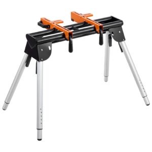 miter saw stand 330lbs load capacity steel collapsible stand for miter saw with one piece mounting brackets clamps 291 329 adjustable height portable compact and folding miter saw stand.jpg