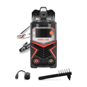 MMA Welder, 140A 4-in-1 Welding Machine - MMA (Stick)/DC Pulse MMA/DC Pulse TIG/Lift TIG, 110 & 220V Dual Voltage Electric Welder with LED Display, Synergic Control, IGBT Inverter Hot Start