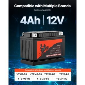 motorcycle battery 12 volt 4ah lifepo4 lithium pre charged powersports battery maintenance free high performance compatible with atv motorcycle jet skis scooter utv and more 4.jpg