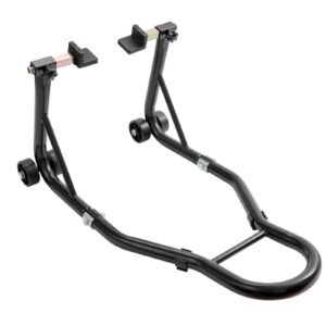 motorcycle rear wheel stand with u l fork swingarm spool 850 lbs capacity heavy duty rear wheel stand motorcycle lift jack stand for suzuki yamaha honda kawasaki black 2.jpg