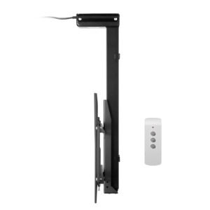 Motorized Ceiling TV Mount, TV Wall Mount for 32 to 55 Inch TV, Electric Adjustable Ceiling TV Mount, Motorized Flip Down TV Mount Bracket with Max VESA 24 x 16 in, Fits TVs Up to 120 lbs