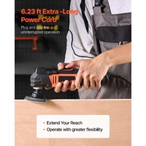 multitool oscillating tool 4amps electric oscillating multi tool corded with 6 variable speeds 7000 19000 opm 32 oscillating angle 13pcs saw accessories led work light tool bag 3.jpg