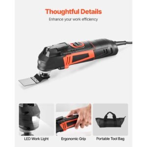 multitool oscillating tool 4amps electric oscillating multi tool corded with 6 variable speeds 7000 19000 opm 32 oscillating angle 13pcs saw accessories led work light tool bag 5.jpg