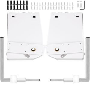 Murphy Mounting Wall Springs Mechanism Heavy Duty Support Hardware DIY Kit for King Queen Bed (Vertical), White