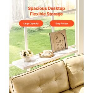 narrow console sofa table 394 inches behind couch table 1 tier long entryway table and skinny hallway table narrow sofa table with metal frame for entryway hallway living room bedroom 4.jpg