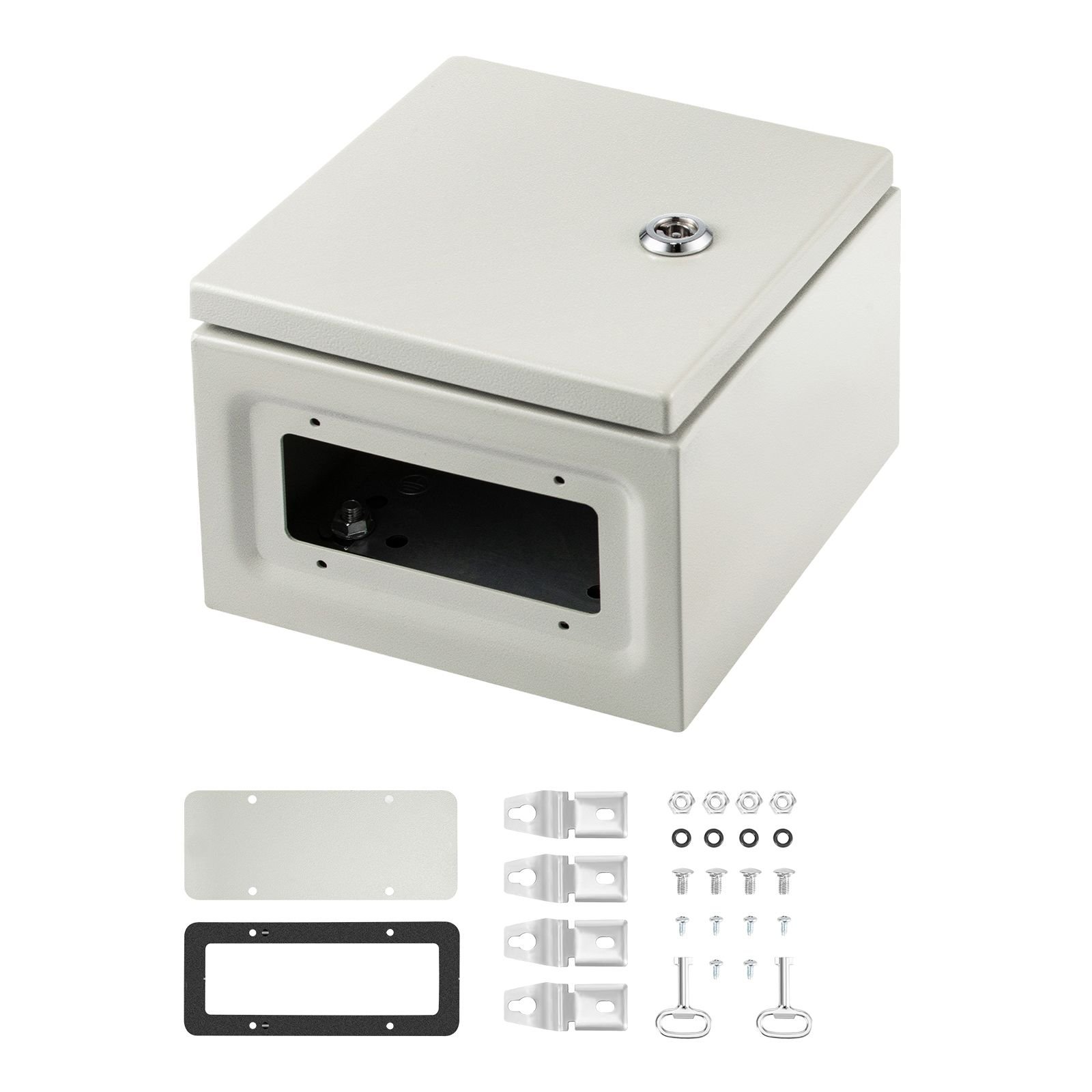 nema metal case 8x8x6 nema 4x metal electric enclosure ip66 water dust resistant suitable for both outdoor indoor electrical connections.jpg