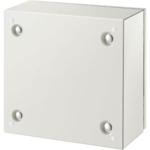NEMA Steel Enclosure, 12 x 12 x 6'' NEMA 4X Steel Electrical Box, IP66 Waterproof & Dustproof, Outdoor/Indoor Electrical Junction Box, with Mounting Plate