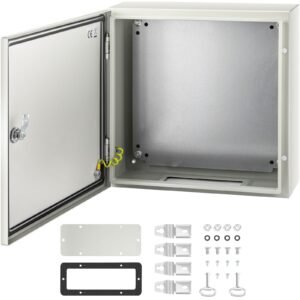 nema steel enclosure 16 x 16 x 6 nema 4x steel electrical box ip66 waterproof dustproof outdoorindoor electrical junction box with mounting plate 3.jpg