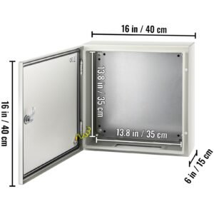 nema steel enclosure 16 x 16 x 6 nema 4x steel electrical box ip66 waterproof dustproof outdoorindoor electrical junction box with mounting plate 4.jpg